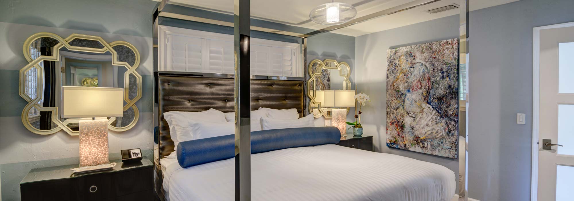 Luxury Villa Bedroom with King Bed.